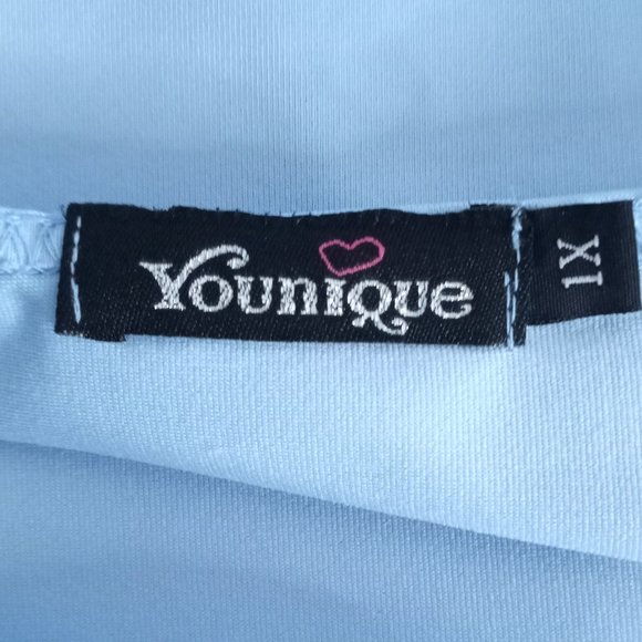Womens 1X Yonique Blue Sky Shirt - Picture 7 of 12
